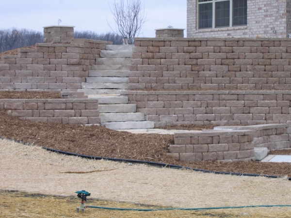 Brick Retaining Wall | Hardscaping Installation in Wisconsin ...